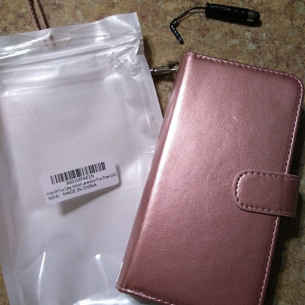 Moto E4 Plus Phone Wallet